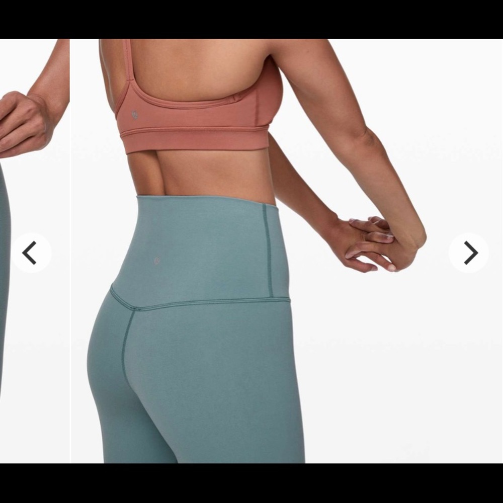💢SOLD💢Align Pant, Aquatic Green 28” SHR - Picture 6 of 6